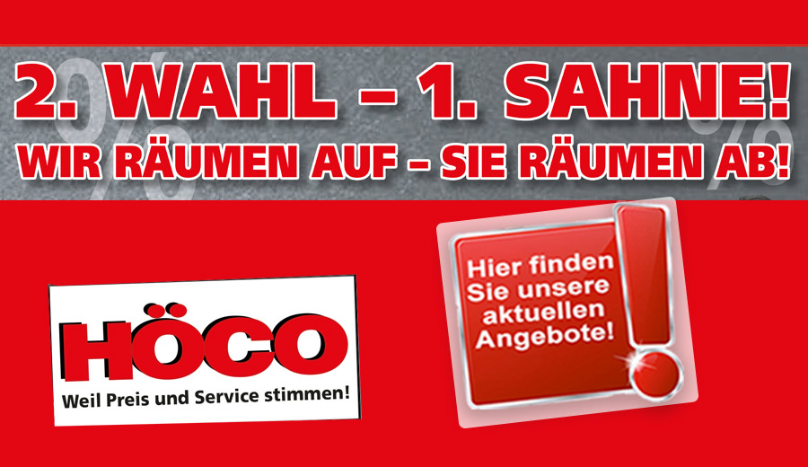 Höco in Wiesbaden, Ihr Hausgerätespezialist